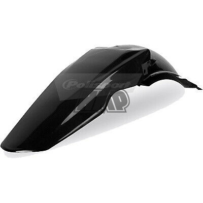 Guarda lamas trás SUZUKI RM 125 / 250 2001-2008 / preto - POLISPORT